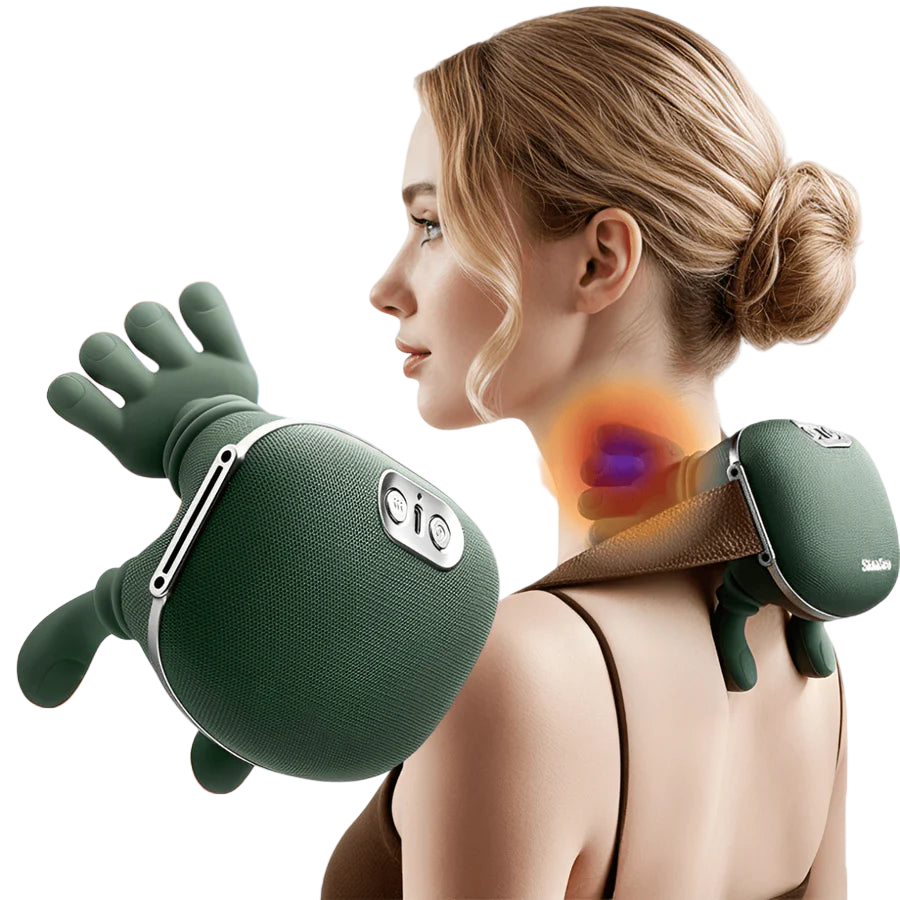 ComfortKnead™ – Nack- & Axelmassager Med Värmefunktion